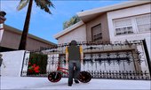 Dark Red BMX