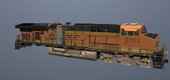 BNSF ES44AC FireDamage