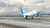 Livery Ayo Pakai Masker Boeing 737-800 Design By Helena Calista