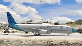 Livery Ayo Pakai Masker Boeing 737-800 Design By Helena Calista