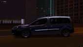 Bugün Sizlere Peugeot Partner Tepee Polis