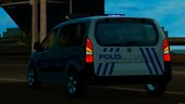 Bugün Sizlere Peugeot Partner Tepee Polis