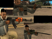 Weapon modpack for PS2, XBOX and PC