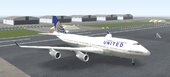 United Airlines Boeing 747 for Android