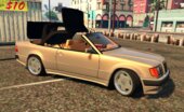 Mercedes 300CE-24 Cabrio AMG [Add-On | Animated roof]