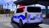 Ford Transit Custom 2025 Polis Aracı