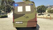 Mercedes Benz Sprinter (Custom Armored): Vojska Srbije | Serbian Army [Replace | HQ]