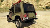 Jeep Wrangler 1986: Vojska Srbije | Serbian Army [ADD-ON | HQ]