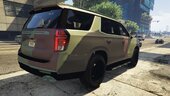 New Chevrolet Tahoe: Vojska Srbije | Serbian Army [ADD-ON | HQ]