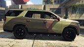 New Chevrolet Tahoe: Vojska Srbije | Serbian Army [ADD-ON | HQ]
