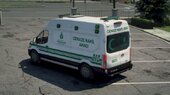Ford Transit Turkish Funeral Transport Vehicle [Wrap]