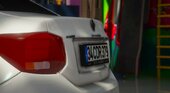 2021 Renault Symbol Turkish Unmarked Police [REPLACE]