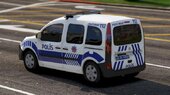 Renault Kangoo 2 Polis Asayiş [Kaplama]