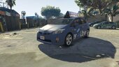 Toyota Prius Uber Taxi Azerbaijan [LIVERY]