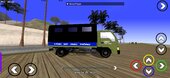 Vietnammes Traffic Police Truck For Mobile