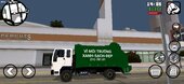 Vietnamese Trash Truck For Mobile