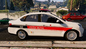 2014 Fiat Grand Siena PMPB (Brazil Military Police)