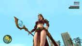 Violet Sorceress Aphrodite Staff (SMITE)