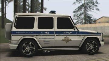 Mercedes-Benz G55 AMG (G-Class) Russian Police (DPS)