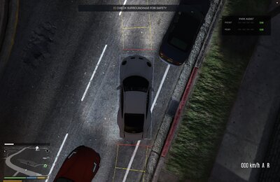 Realistic Reverse Backup Camera & Dynamic Park Assist