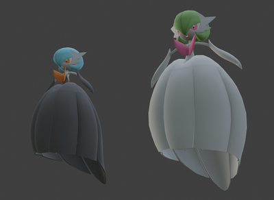 Mega Gardevoir (Shiny & Normal) - Pokemon Legends: Z-A