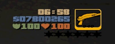 GTA 3 Beta-Style Weapon Icon