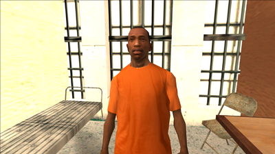 San Andreas State Penitentiary Prison Shirt for CJ