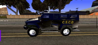 Vietnamese Mobile Police Armored Vehicle V2