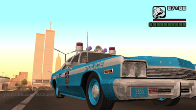 Dodge Monaco 1974 NYPD police car