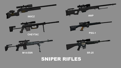 SOLDIER FRONT 2 Weapons Pack