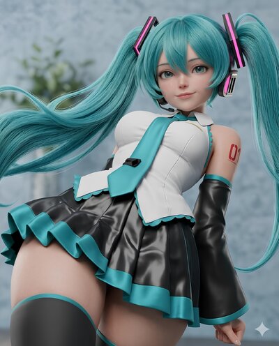 Miku Asian Girl