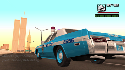Dodge Monaco 1974 NYPD police car