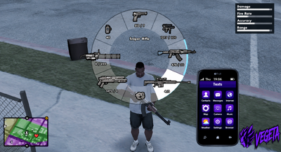 GTA 5 hud mod for GTA SA PC