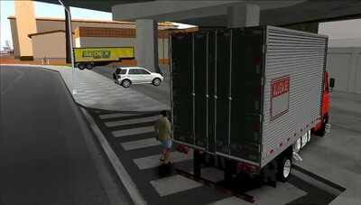 Mercedes-Benz 608 Boxtruck for Mobile