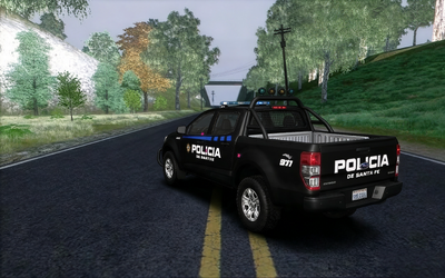 2017 Chevrolet S10 Santa Fe Police