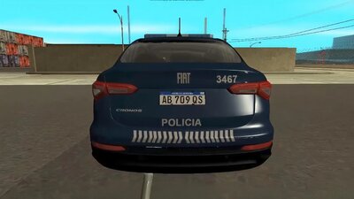 Fiat Cronos Mendoza Police