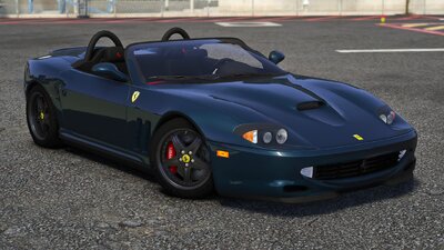 2000 Ferrari 550 Barchetta Pininfarina [Add-On |Template]