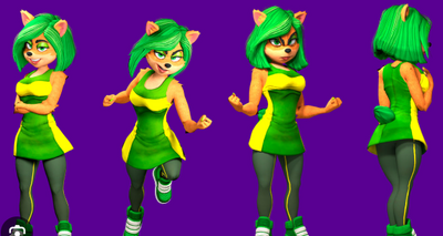 Ami from Crash Bandicoot