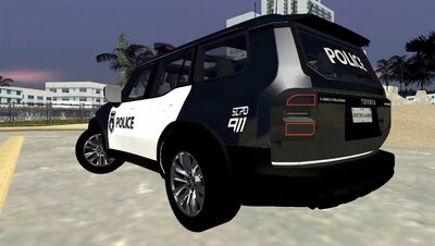 2024 Toyota Land Cruiser Police (Only DFF)