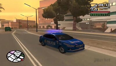 Fiat Cronos Santa Fe Provincial Police Patrol