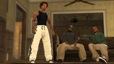 CJ's Slightly Baggy Track Pants
