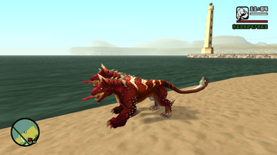 Crimson Keeper Cerberus (SMITE)