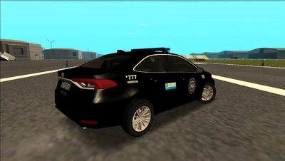 Toyota Corolla Policía de Seguridad Aeroportuaria