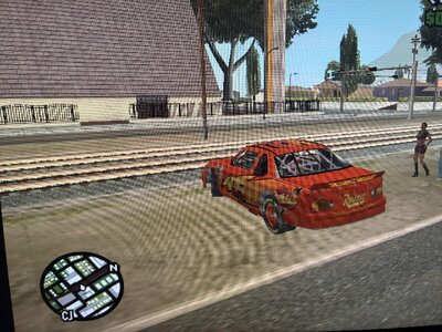 Lightning McQueen NASCAR Racing 2003 Season Cup 90 Skin