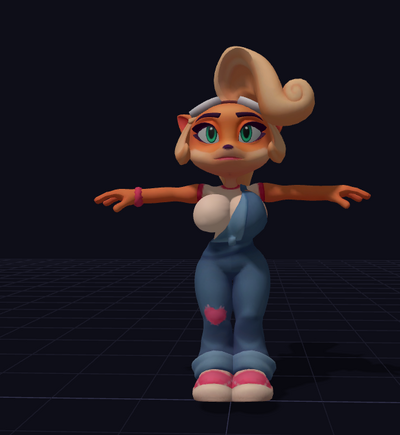 Coco Bandicoot from Crash Bandicoot