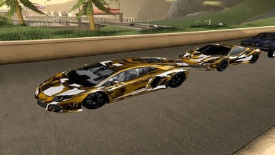 Lamborghini Aventador LP700-4 Gold Baku Luxury