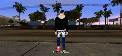 Skin Áo Hoodie Dsquared2 Đen Xám For Mobile