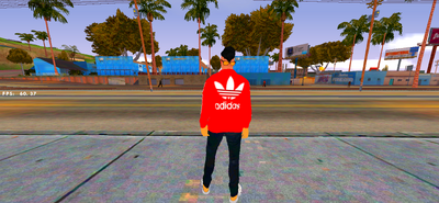 Skin Áo Adidas Áo Gucci Tia Sét Đen For Mobile